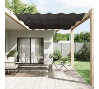 vidaXL Paravento Verticale Antracite 140x270 cm in Tessuto Oxford