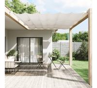 vidaXL Paravento Verticale Bianco 140x270 cm Tessuto Oxford