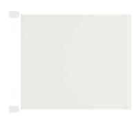 vidaXL Paravento Verticale Bianco 140x420 cm Tessuto Oxford