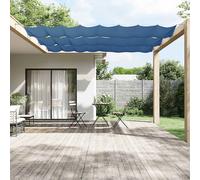 vidaXL Paravento Verticale Blu 60x1200 cm in Tessuto Oxford