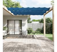 vidaXL Paravento Verticale Blu 60x360 cm in Tessuto Oxford