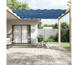 vidaXL Paravento Verticale Blu 60x600 cm in Tessuto Oxford