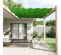 vidaXL Paravento Verticale Verde Chiaro 180x270 cm in Tessuto Oxford