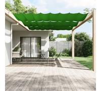 vidaXL Paravento Verticale Verde Chiaro 250x360 cm in Tessuto Oxford