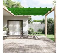 vidaXL Paravento Verticale Verde Chiaro 60x1000 cm in Tessuto Oxford