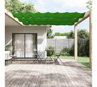 vidaXL Paravento Verticale Verde Chiaro 60x600 cm in Tessuto Oxford