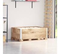 vidaXL Paretali per Pallet 2 pz 120x80 cm in Legno Massello di Pino