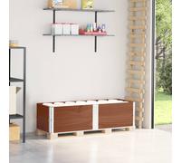 vidaXL Paretali per Pallet 2pz Marroni 150x50cm Legno Massello di Pino