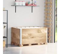 vidaXL Paretali per Pallet 3 pz 120x80 cm in Legno Massello di Pino