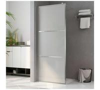 VIDAXL - Parete Per Doccia Walk-in In Vetro Smerigliato Esg 100x195 Cm