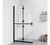 vidaXL Parete per Doccia Walk-in Pieghevole in Vetro ESG 70x190 cm
