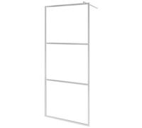 VIDAXL - Parete per Doccia Walk-in Vetro Semi Smerigliato ESG 100x195 cm