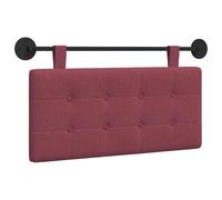 vidaXL Parte anteriore sospesa in tessuto, elegante testiera sospesa per camera da letto, moderna e salvaspazio, imbottita e montata a parete