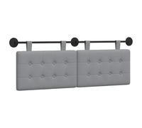 vidaXL Parte anteriore sospesa in tessuto, elegante testiera sospesa per camera da letto, moderna e salvaspazio, imbottita e montata a parete