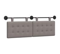 vidaXL Parte anteriore sospesa in tessuto, elegante testiera sospesa per camera da letto, moderna e salvaspazio, imbottita e montata a parete