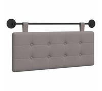 vidaXL Parte anteriore sospesa in tessuto, elegante testiera sospesa per camera da letto, moderna e salvaspazio, imbottita e montata a parete