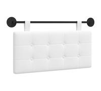 vidaXL Parte anteriore sospesa in tessuto, elegante testiera sospesa per camera da letto, moderna e salvaspazio, imbottita e montata a parete