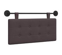 vidaXL Parte anteriore sospesa in tessuto, elegante testiera sospesa per camera da letto, moderna e salvaspazio, imbottita e montata a parete