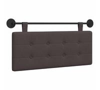 vidaXL Parte anteriore sospesa in tessuto, elegante testiera sospesa per camera da letto, moderna e salvaspazio, imbottita e montata a parete
