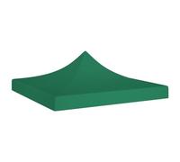 vidaXL Tetto per tendone da festa 3x3 m Verde 270 g/m²