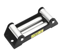 vidaXL Passacavo a 4 Vie per Verricello con Tamburo a Rulli Acciaio 5000-6000 lb