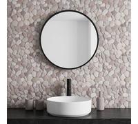 vidaXL Piastrelle di ghiaia beige e rosa pallido 30 x 30 cm Fiume ciottoli
