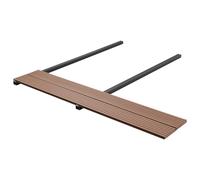 vidaXL Pavimento da Deck 90 pz Marrone Chiaro WPC