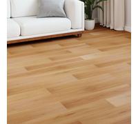 vidaXL Pavimento in laminato 15 pcs Bambù Naturale 101 x 20 x 0,8 cm