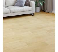 vidaXL Pavimento in laminato 5 pcs Beige Morbido 101 x 20 x 0,8 cm