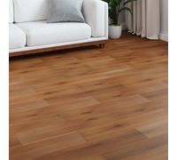 vidaXL Pavimento in laminato 5 pcs Giallo Dorato 101 x 20 x 0,8 cm, Soggiorno, Pavimento Lamato Rettangolare Moderno per Case, Resistente, Sistema a Click, Stampa Unica