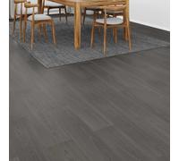 vidaXL Pavimento in laminato 5 pcs Grigio Caldo 101 x 20 x 0,8 cm, Soggiorno, Pavimento Lamato Rettangolare Moderno per Case, Resistente, Sistema a Click, Stampa Unica