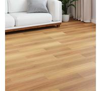 vidaXL Pavimento in laminato 5 pcs Noce Scuro 101 x 20 x 0,8 cm, Soggiorno, Pavimento Lamato Rettangolare Moderno per Case, Resistente, Sistema a Click, Stampa Unica