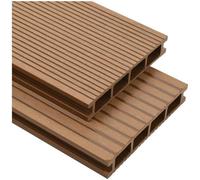 VIDAXL - Pavimento Per Esterni In Wpc Cavo Con Accessori 10m 2,2m Teak