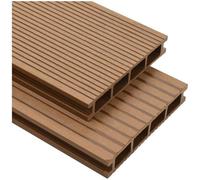 VIDAXL - Pavimento Per Esterni In Wpc Cavo Con Accessori 16m 2,2m Teak