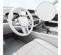 vidaXL Pellicola per Auto 3D Bianca 100x150 cm