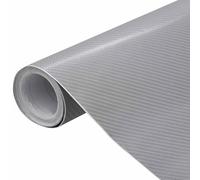 vidaXL Pellicola per Auto 4D Argento 100x150 cm
