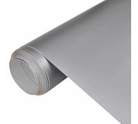 vidaXL Pellicola per Auto Opaca Argento 100x150 cm