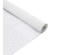 vidaXL Pellicola per finestra autoadesiva Bianco Frosted 90 x 500 cm