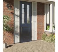 vidaXL Pellicola per Finestra Design Smerigliato Strisce 45x2000cm PVC