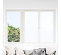 vidaXL Pellicola statica per finestre Bianco Frosted 60 x 1000 cm PVC