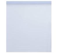 vidaXL Pellicola Statica Smerigliata Bianco Trasparente 60x2000 cm PVC