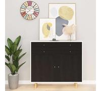 vidaXL Pellicole Autoadesive Mobili 2 pz Legno Scuro 500x90 cm in PVC