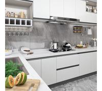 vidaXL Pellicole Autoadesive per Mobili 2 pz Bianche 500x90 cm in PVC