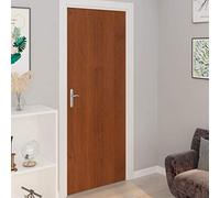 vidaXL Pellicole Autoadesive per Porte 4 pz Rovere Chiaro 210x90cm PVC