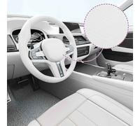 vidaXL Pellicole per Auto 2 pz 3D Bianco 100x150 cm