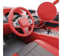 vidaXL Pellicole per Auto 2 pz 4D Rosse 100x150 cm+50x150 cm