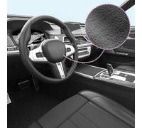 vidaXL Pellicole per Auto 2pz Nero Opaco 100x150cm + 50x150cm