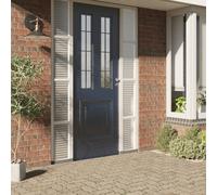 vidaXL Pellicole per Finestre Design Smerigliato a Strisce in PVC