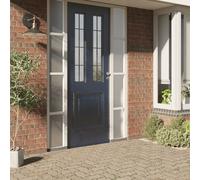 vidaXL Pellicole per Finestre Smerigliate Trasparenti Grigie in PVC
