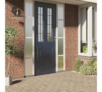 vidaXL Pellicole Solari Statiche 5pz Effetto Riflettente Argento PVC